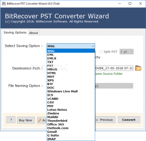 BitRecover PST Converter Wizard 12.9 Crack Plus License Key 2022 Free Download